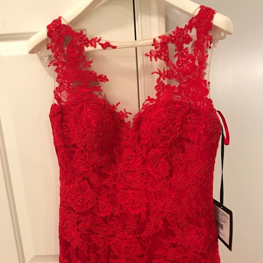 Pronovias cocktail,  Birmania, red, US 10